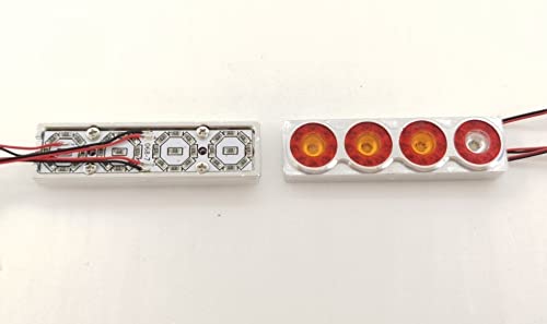 Amazon | ROC 1/14 トラック・トレーラー リア丸型4連テールランプ